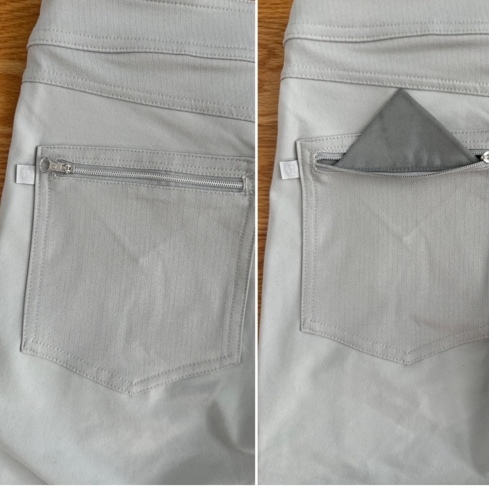 99. Lululemon 8 Better Together Gray Skinny Pants - Picture 16 of 16